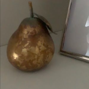 Brown pear